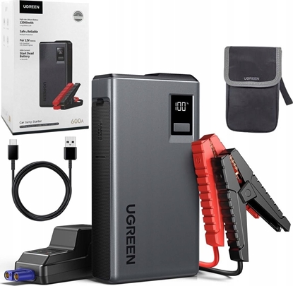 Picture of Urzdzenie rozruchowe / Jump starter UGREEN ES702 12000mAh 1000A LED USB-A, USB-C