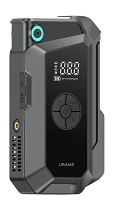 Attēls no Usams Jumpstarter Power bank 8000mAh + Built-in flashlight Black