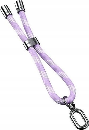 Picture of Usams Smycz do telefonu USAMS 34cm biao-róowy/white-lilac