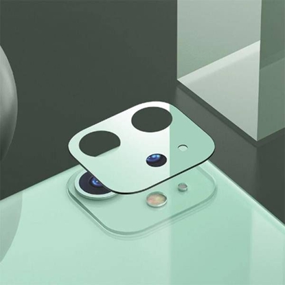 Attēls no Usams USAMS Camera Lens Glass iPhone 11 zielony/green BH576JTT03 (US BH576)