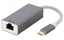 Attēls no USB-C network adapter, Gigabit, 1xRJ45, 1xUSB-C male, aluminum, space gray DELTACO / USBC-GIGA4