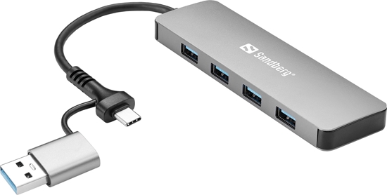 Picture of USB-C/A to 4xUSB 3.0 Hub
