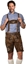 Picture of Usorteret Brune korte lederhosen