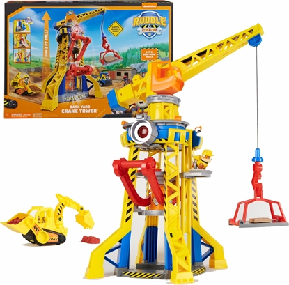Attēls no Usorteret Rubble & Crew Bark Yard Crane Tower Playset
