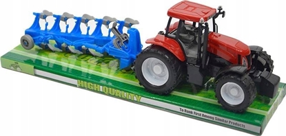 Picture of Usorteret Tractor small plow 60717.
