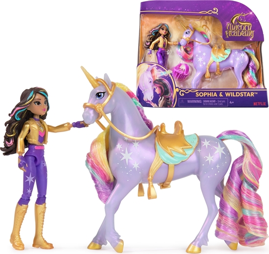 Изображение Usorteret Unicorn Academy Doll & Unicorn - Sophia & Wildstar
