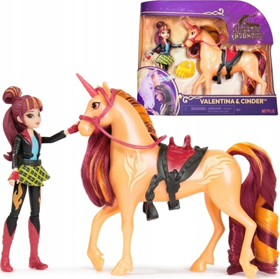 Picture of Usorteret Unicorn Academy Doll & Unicorn- Valentina & Cinder