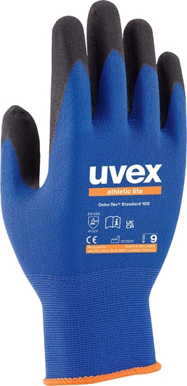 Picture of uvex athletic lite assembly glove size 11