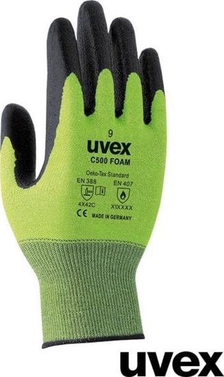Picture of uvex C500 foam cut protection glove size 10