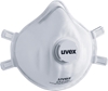 Picture of uvex silv-Air classic 2310 FFP3 respirator mask – EN 149 certified, 360° exhalation valve, large size, white, non-reusable