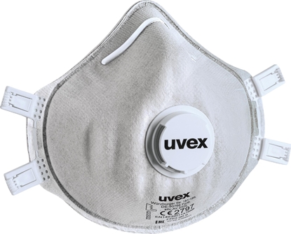 Attēls no Respirators ar vārstu UVEX Silv-Air classic 2320; FFP3; 3 gab.