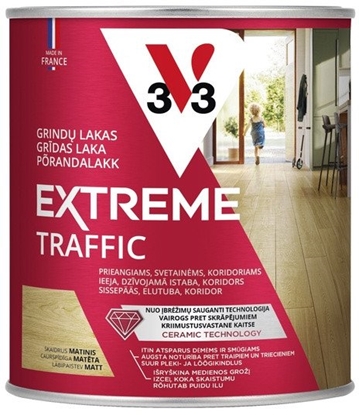 Picture of V33 MATTED FLOOR VARNISH COLOURLESS 0,75