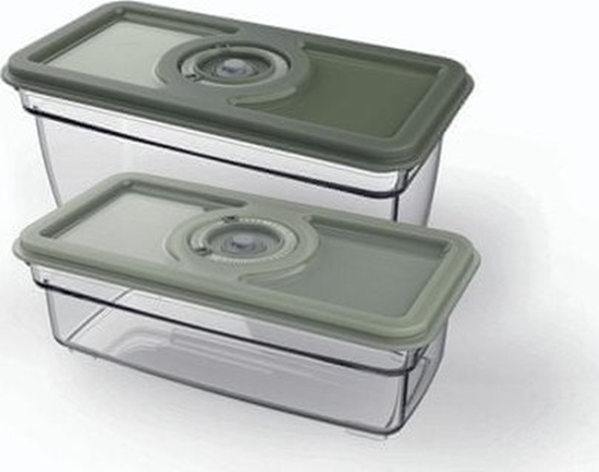 Picture of Vacuum container set for Electrolux EVFK1, EVFK1+ and EVSK1 vacuum sealers, 2 pcs.