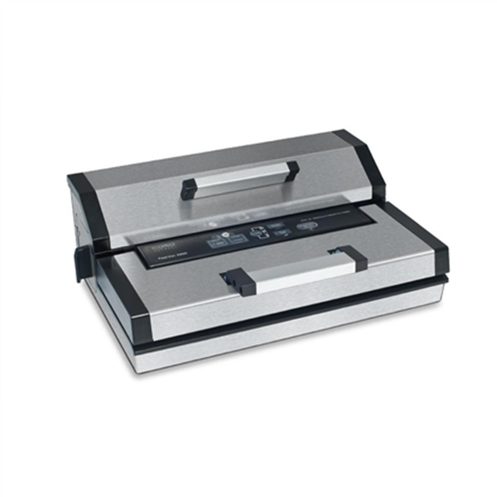 Picture of Vacuum sealer Caso FastVac 4000 Automatic  Stainless Steel  350 W  Film Box  Includes 20 bags and one roll vacuum hose for canister 40384370
