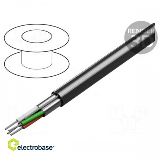 Изображение Vads | RS232 | 4x24AWG | balasta | Cu | Al-PET folija | PVC | hroms | 152 m