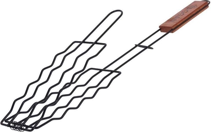 Picture of Vaggan Ruszt DO GRILLOWANIA KIEBASY kratka siatka zamykana na grilla