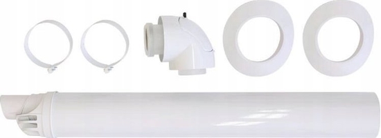 Picture of Vaillant Poziome wyprowadzenie przez cian (zestaw) 60/100