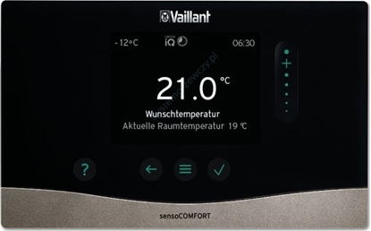 Attēls no Vaillant Systemowy regulator pogodowy VRC 720 sensoCOMFORT