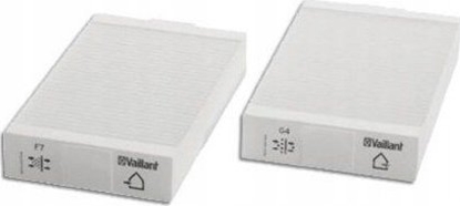 Attēls no Vaillant Zestaw filtrów F9 i G4 do recoVAIR 150/4; zestaw zawiera 2 sztuki fitrów klasy F9 i G4 (nawiew/wywiew)