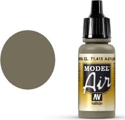 Picture of Vallejo A-21 Light Greyish Brown 71415 uniwersalny