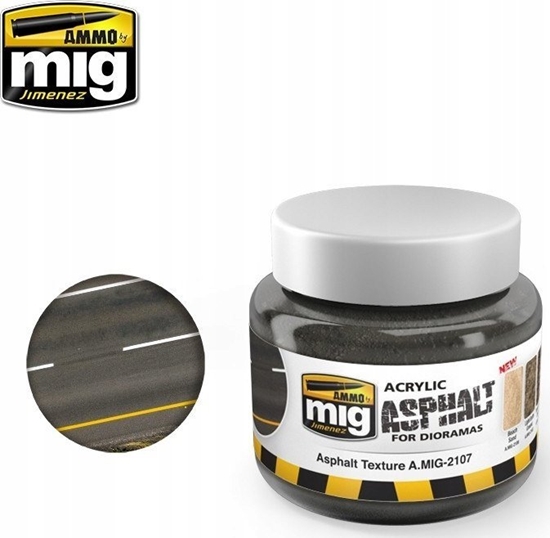 Picture of Vallejo Ammo: Acrylic Mud for Dioramas - Asphalt Ground (250 ml)
