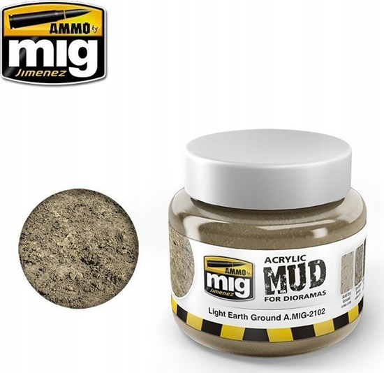 Picture of Vallejo Ammo: Acrylic Mud for Dioramas - Light Earth Ground (250 ml)