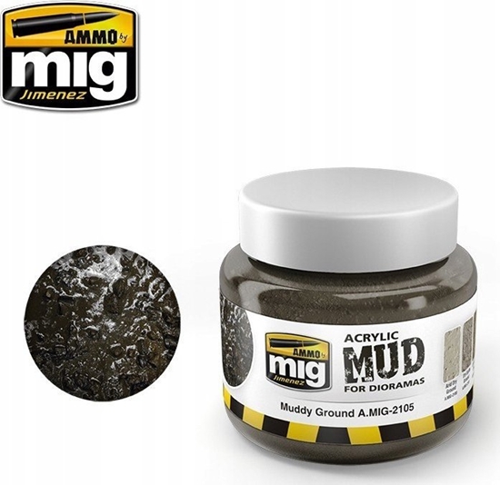 Picture of Vallejo Ammo: Acrylic Mud for Dioramas - Muddy Ground (250 ml)