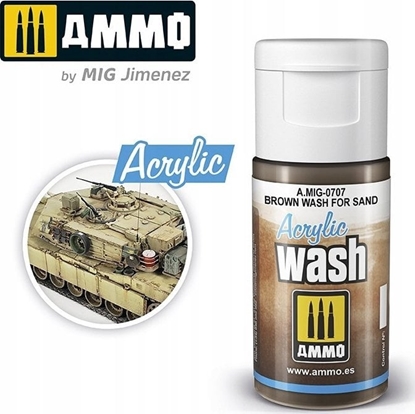 Picture of Vallejo Ammo: Acrylic Wash - Brown Wash for Sand