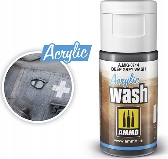 Picture of Vallejo Ammo: Acrylic Wash - Deep Grey Wash