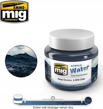 Picture of Vallejo Ammo: Acrylic Water - Deep Oceans (250 ml)