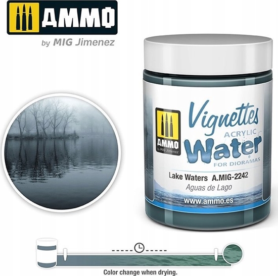 Picture of Vallejo Ammo: Acrylic Water - Vignettes - Lake Waters (100 ml)