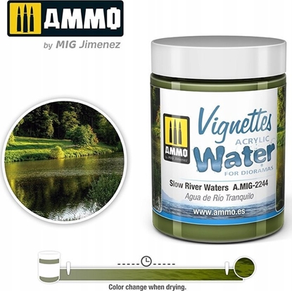 Picture of Vallejo Ammo: Acrylic Water - Vignettes - Slow River Waters (100 ml)