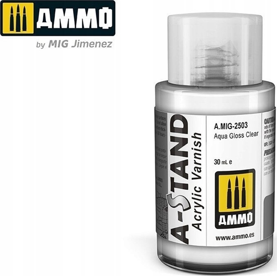 Picture of Vallejo Ammo: A-Stand Acrylic Varnish - Aqua Gloss Clear (30 ml)
