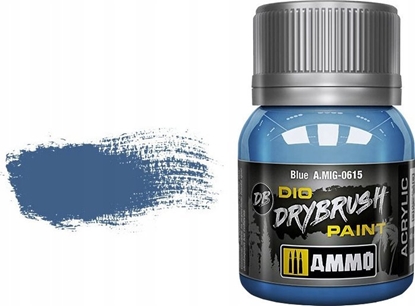 Attēls no Vallejo Ammo: DIO Drybrush - Blue