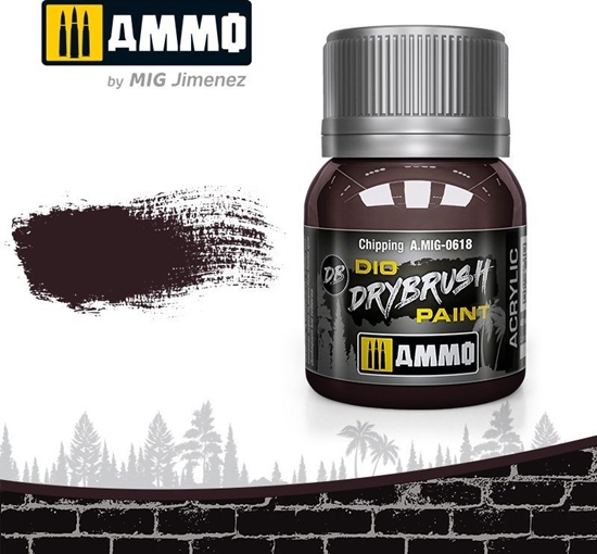 Picture of Vallejo Ammo: DIO Drybrush - Chipping