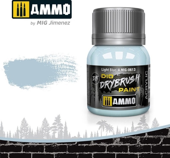 Picture of Vallejo Ammo: DIO Drybrush - Light Blue