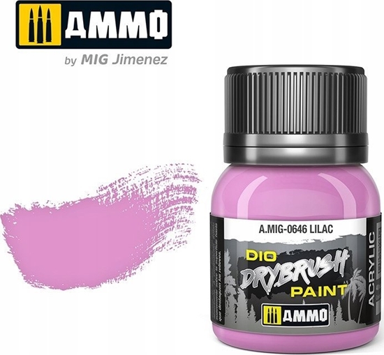 Picture of Vallejo Ammo: DIO Drybrush - Lilac 