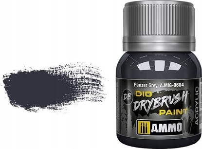 Attēls no Vallejo Ammo: DIO Drybrush - Panzer Grey