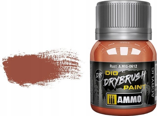 Picture of Vallejo Ammo: DIO Drybrush - Rust