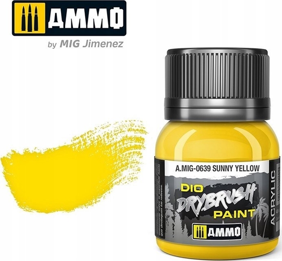 Picture of Vallejo Ammo: DIO Drybrush - Sunny Yellow