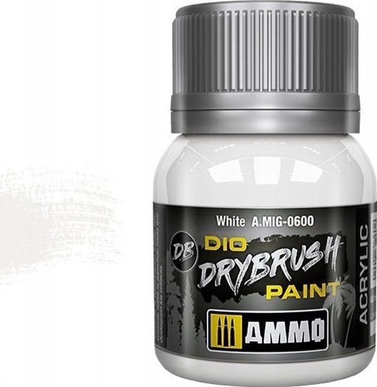 Picture of Vallejo Ammo: DIO Drybrush - White
