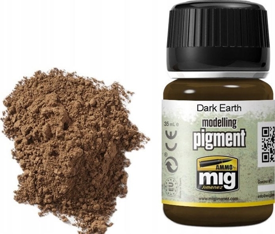 Picture of Vallejo Ammo: Modelling Pigment - Dark Earth (35 ml)