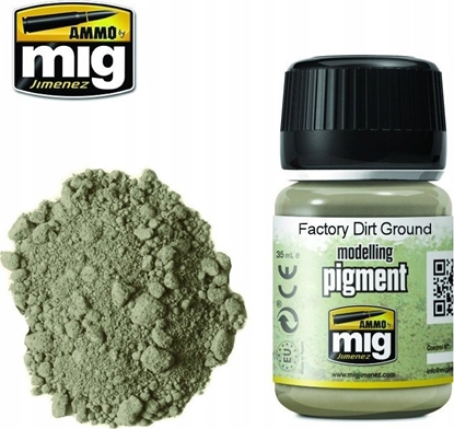 Attēls no Vallejo Ammo: Modelling Pigment - Factory Dirt Ground (35 ml)