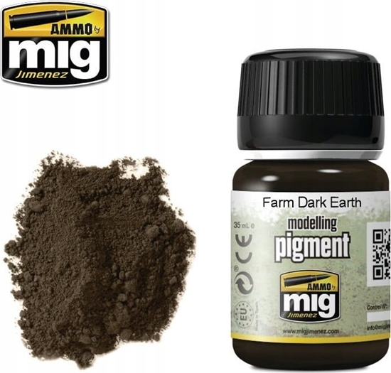 Picture of Vallejo Ammo: Modelling Pigment - Farm Dark Earth (35 ml)