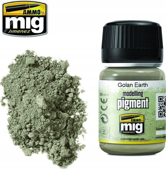 Picture of Vallejo Ammo: Modelling Pigment - Golan Earth (35 ml)