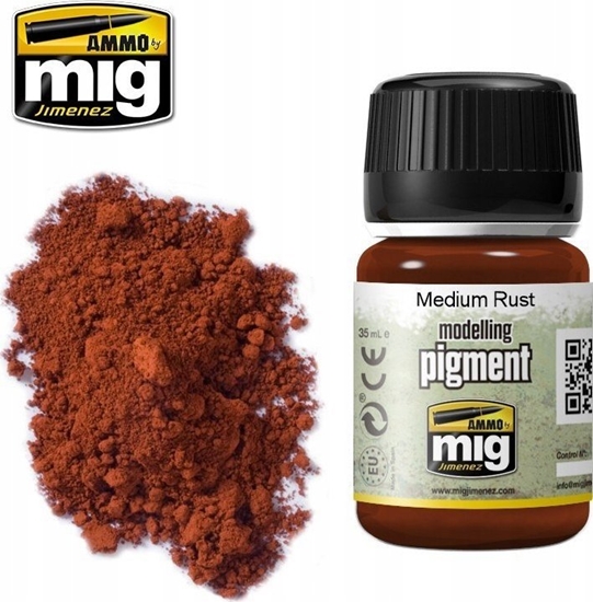Picture of Vallejo Ammo: Modelling Pigment - Medium Rust (35 ml)