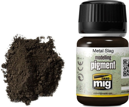 Attēls no Vallejo Ammo: Modelling Pigment - Metal Slag (35 ml)