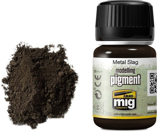 Picture of Vallejo Ammo: Modelling Pigment - Metal Slag (35 ml)