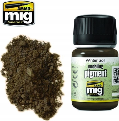 Изображение Vallejo Ammo: Modelling Pigment - Winter Soil (35 ml)