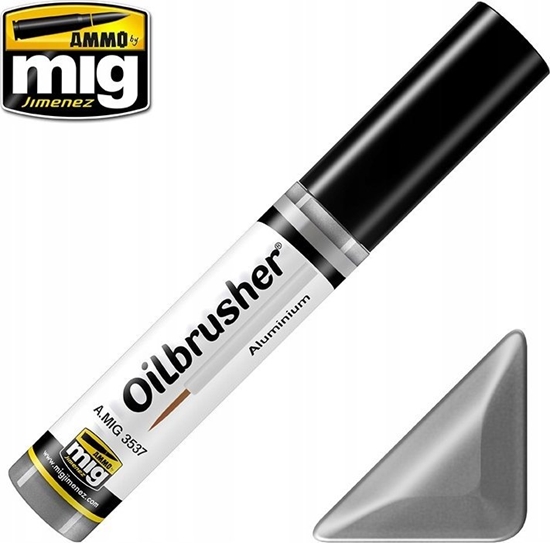 Picture of Vallejo Ammo: Oilbrusher - Aluminium (10 ml)
